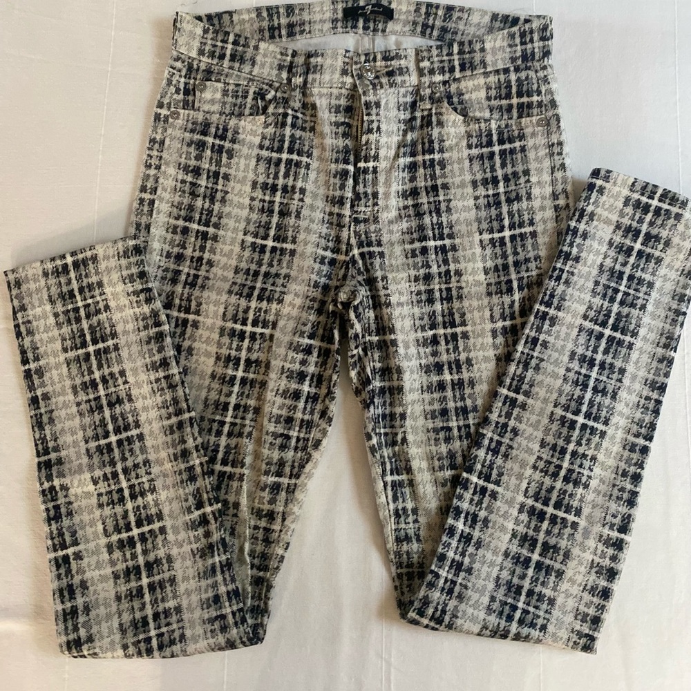 7 For All Mankind print jeans Size 28